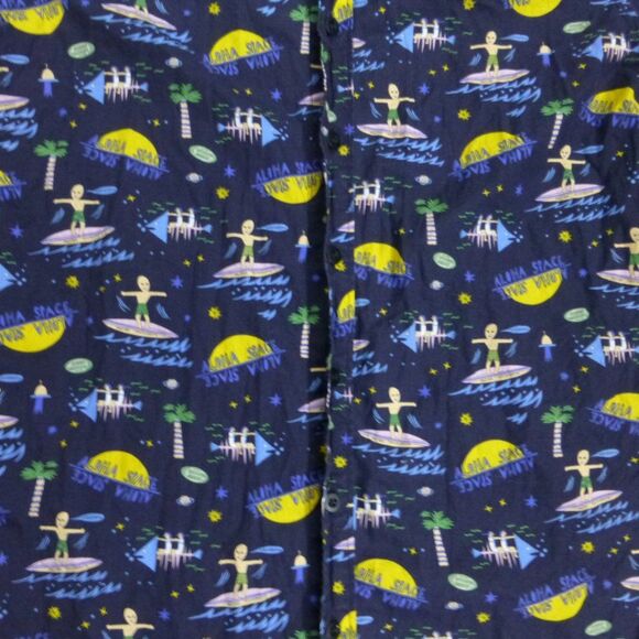 Rodd & Gunn Sports Fit Vacation All Over Graphic Short Sleeve Button-Up Top - Picture 5 of 9